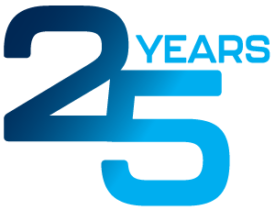 25th Anniversary icon for IEEE Nano.