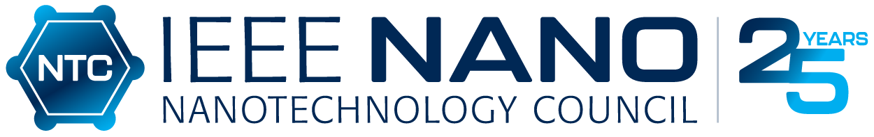 IEEE Nanotechnology Council 25th Anniversary logo.